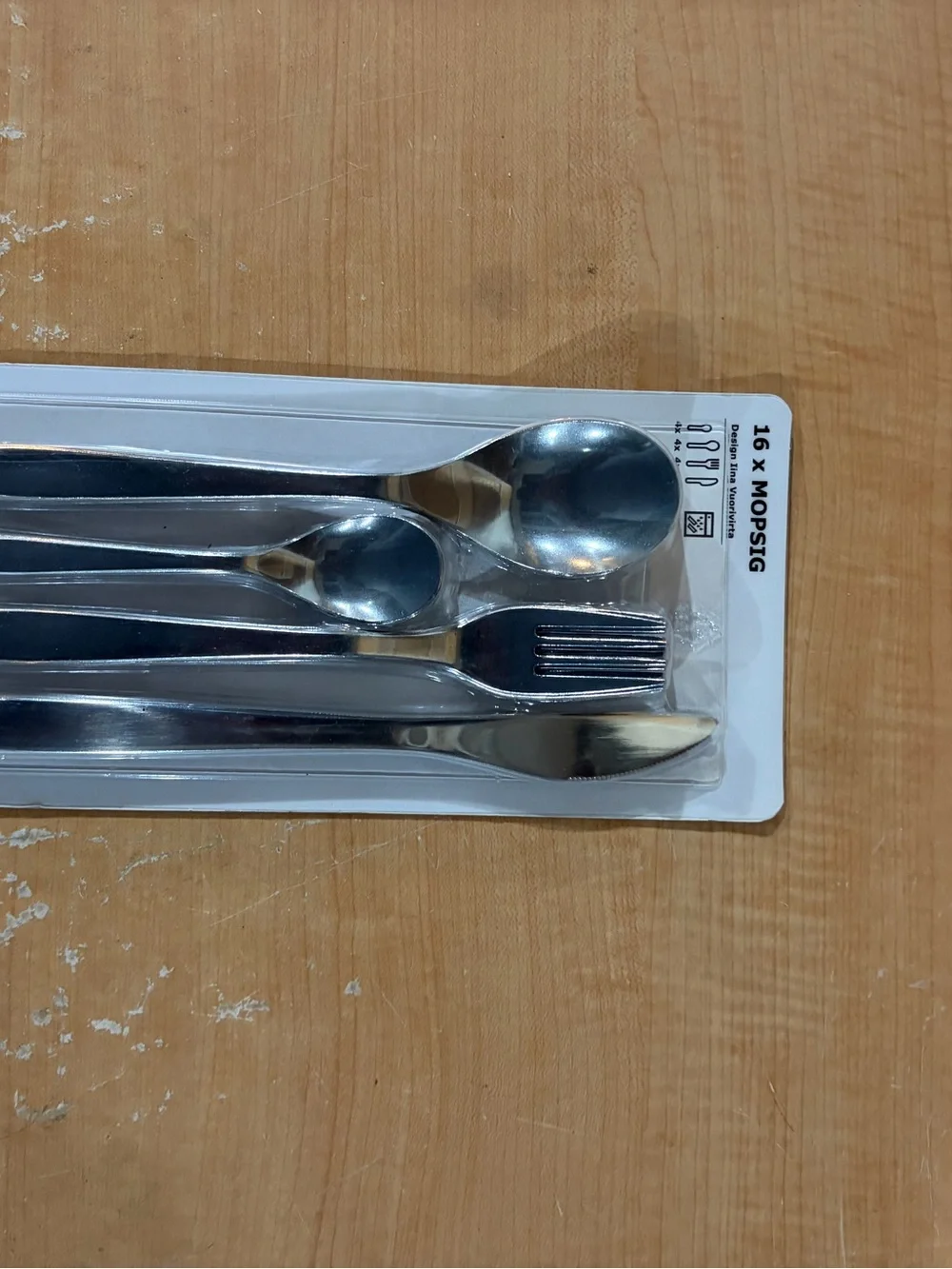 Stainless Steel Flatware Set - Silver Multipiece Dining Cutlery